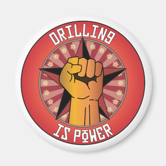 Bohren ist Power Magnet (Vorne)