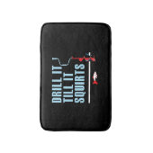 Bohren Sie es, bis es Eis Fishing Drill Auger Badematte (Vorderseite Vertikal)