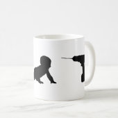 Bohrgerät-Baby-Bohrgerät Kaffeetasse (VorderseiteRechts)