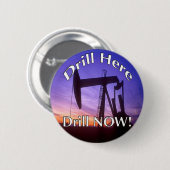 Bohrgerät hier bohren JETZT! Knopf rund Button (Vorne & Hinten)