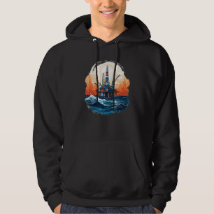 Bohrgestänge für Ölbrunnen und Ölarbeiter L Hoodie