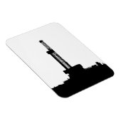 Bohrinsel-Silhouette Magnet (Rechte Seite)