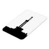 Bohrinsel-Silhouette Magnet (Linke Seite)
