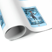 Bohrium (Bh) – ATOMIVRA™ Kollektion Geschenkpapier (Rolleneckpunkt)
