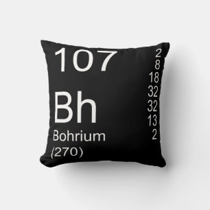 Bohrium Kissen