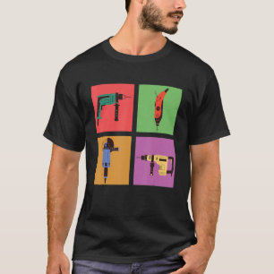 Bohrloch- und Bohrlochbohrer T-Shirt