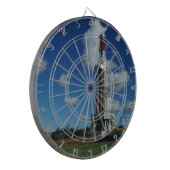 Bohrturm Dartscheibe (Vorderseite Links)