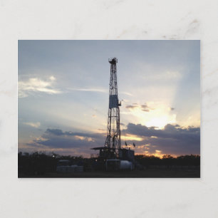 Bohrturm Postkarte
