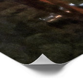 Bohrung drücken Sie durch Fenster Poster (Ecke)