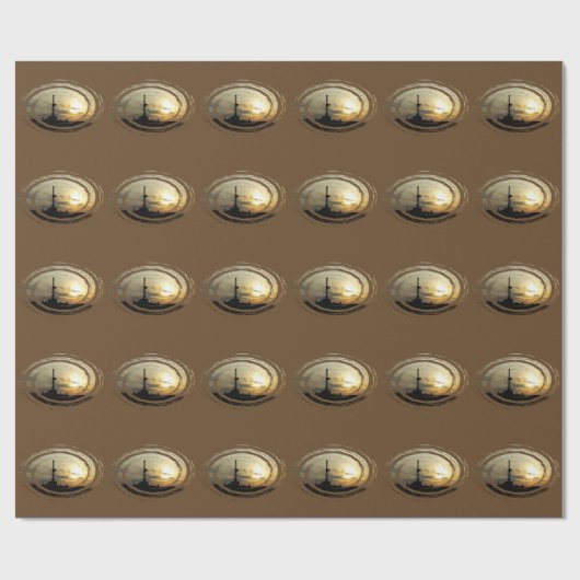 Bohrung Geschenkpapier (Flach)