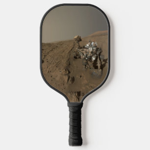 Bohrung Mars Curiosity Rote Marskulisse Pickleball Schläger
