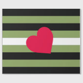 Boi Pride Flag Geschenkpapier (Flach)