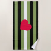 Boi Pride Flag Strandtuch (Vorderseite)