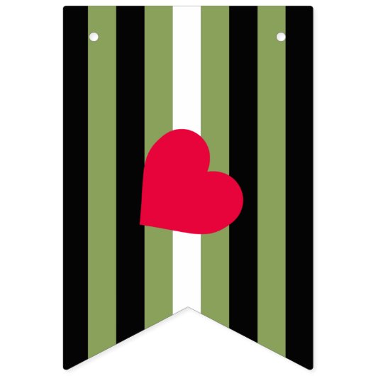 Boi Pride Flag Wimpelkette (Zweite Fahne)
