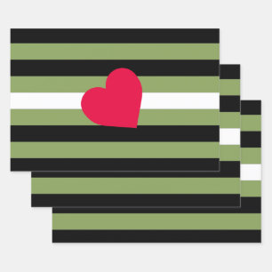 Boi Pride-Flagge Geschenkpapier Set