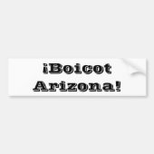 Boicot Arizona Autoaufkleber (Vorne)