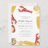 Boil-Boil-Vorfeld I Engagement Party Einladung (Vorderseite)