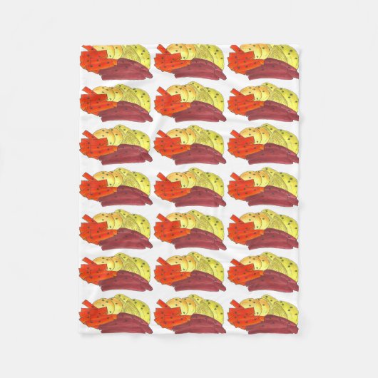 Boiled Corned Beef Cabbage St. Patrick's Day Food Fleecedecke (Vorderseite)