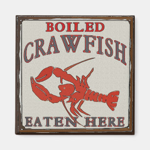 Boiled Crawfish essen hier Magnet