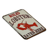 Boiled Hummer Eaten Hier Magnet (Rechte Seite)