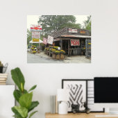 Boiled Peanuts Y'ALL COME Poster (Heimbüro)