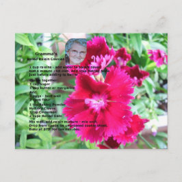 Boiled Raisin Cookie Rezept Postkarte