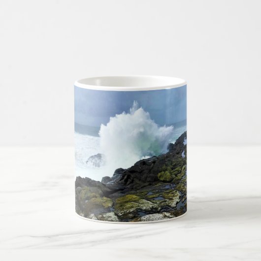 Boiler Bay Staat Wayside, Depoe Bay, Oregon Kaffeetasse (Mittel)