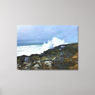 Boiler Bay Staat Wayside, Depoe Bay, Oregon Leinwanddruck