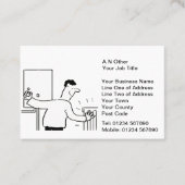 Boiler- und Heizungsdienstleistungen Visitenkarte (Vorderseite)