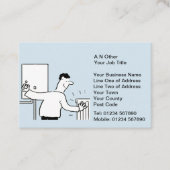 Boiler- und Heizungsdienstleistungen Visitenkarte (Vorderseite)