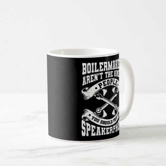 Boilermaker Gewerkschaft Boilermaker Kaffeetasse (VorderseiteRechts)