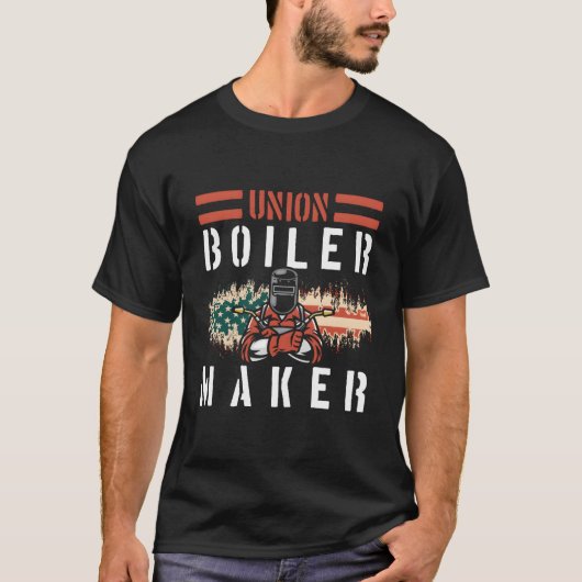 Boilermaker Gewerkschaft Boilermaker T-Shirt (Vorderseite)