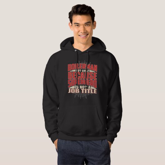 Boilerman Superhero Hoodie (Vorne ganz)