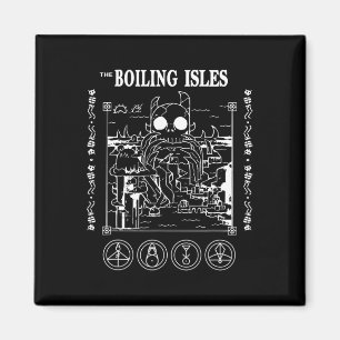 Boiling Isles Owl House Liebe Weihnachten Trendy Magnet