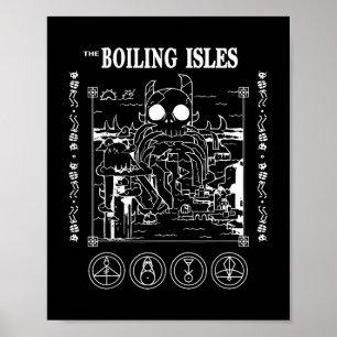 Boiling Owl House Lovers Isles Halloween Weihnacht Poster