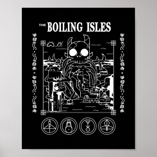 Boiling Owl House Lovers Isles Halloween Weihnacht Poster (Vorne)