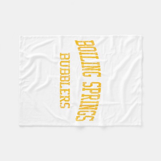 Boiling Springs High School Hs Boiling Springs Pa  Fleecedecke (Vorderseite (Horizontal))