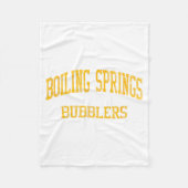 Boiling Springs High School Hs Boiling Springs Pa Fleecedecke (Vorderseite)