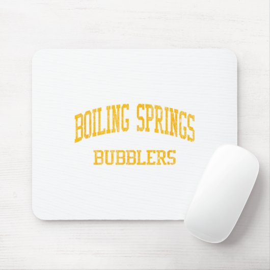 Boiling Springs High School Hs Boiling Springs Pa Mousepad (Mit Mouse)