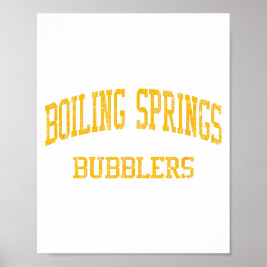 Boiling Springs High School Hs Boiling Springs Pa  Poster (Vorne)