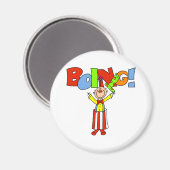 Boing Clown Magnet (Vorderseite/Rückseite)
