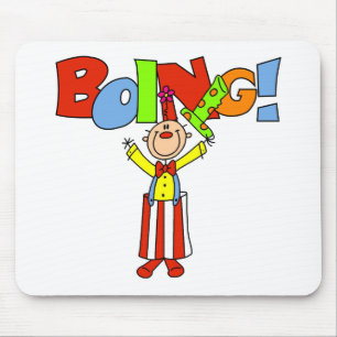 Boing Clown Mousepad