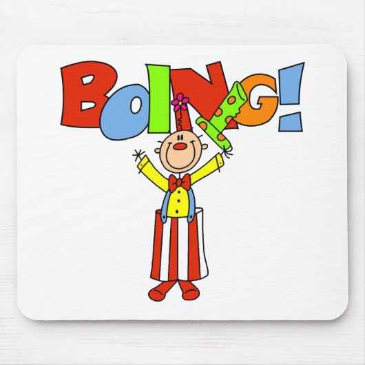 Boing Clown Mousepad (Vorne)