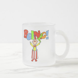 Boing Clown T-Shirts und Geschenke Mattglastasse