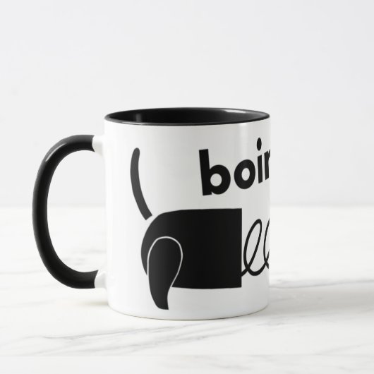 Boing! Dackel Tasse (Links)