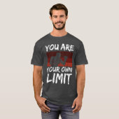 Boing Sport Saying You Are Your Limit Mindset frie T-Shirt (Vorne ganz)