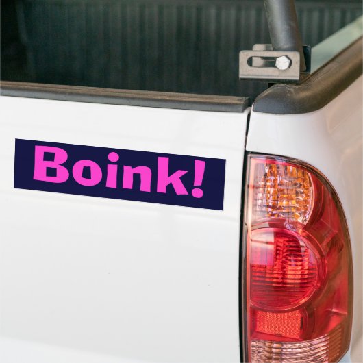 Boink! Autoaufkleber (Auf Lkw)
