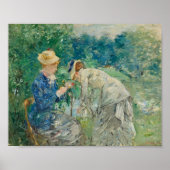 Bois de Boulogne | Berthe Morisot Poster (Vorne)