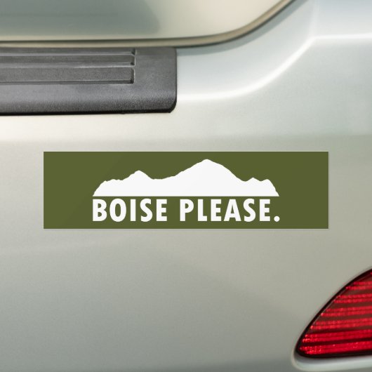 Boise bitte autoaufkleber (Auf Auto)