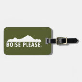 Boise bitte gepäckanhänger (Vorderseite horizontal)